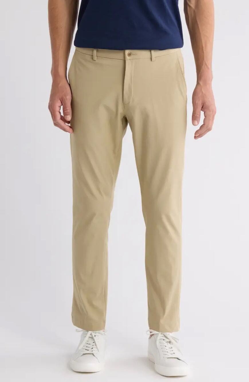 Michael Kors Khaki Performance Classic Fit Pants Size 40x32